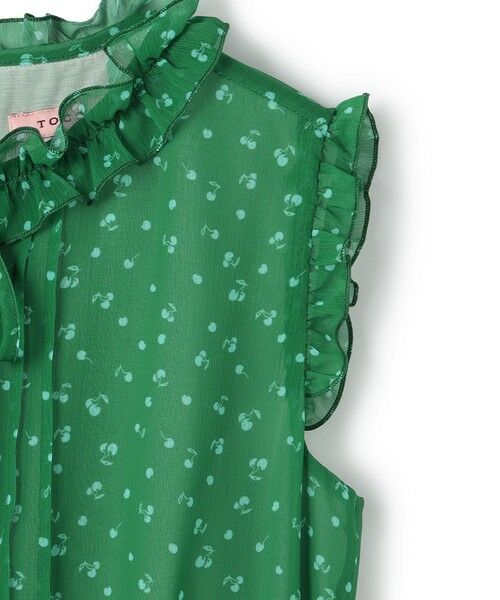 TOCCA / トッカ ロング・マキシ丈ワンピース | 【WEB限定カラーあり】SWINGING CHERRY ドレス | 詳細17
