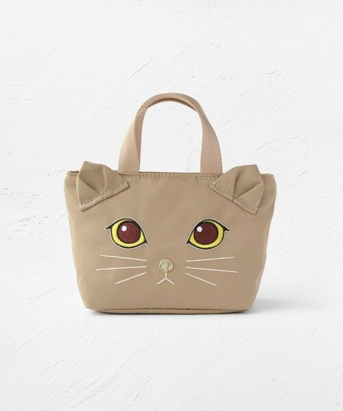 TOCCA / トッカ ポーチ | TOCCA CAT MINI POUCH ポーチ（ベージュ系）