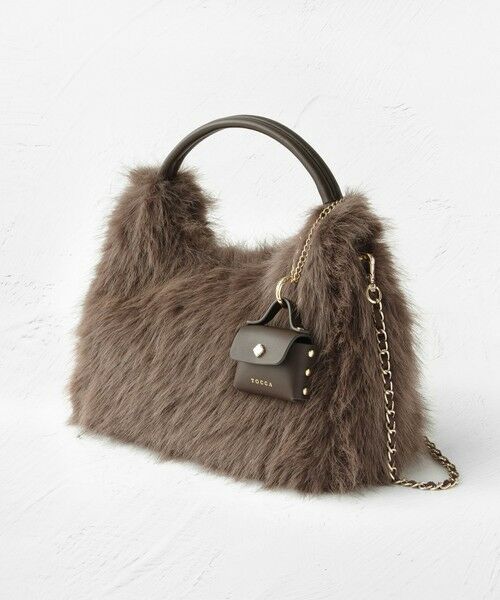 TOCCA / トッカ ショルダーバッグ | WAFFLE FUR BAG 2WAYファーバッグ | 詳細2