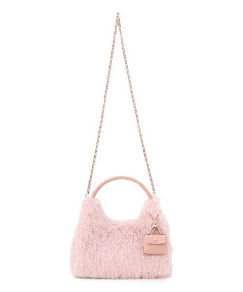 TOCCA / トッカ ショルダーバッグ | WAFFLE FUR BAG 2WAYファーバッグ | 詳細12