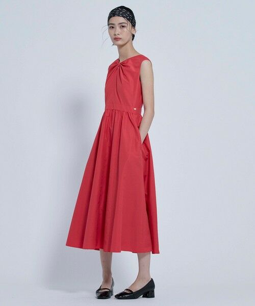 TOCCA / トッカ ロング・マキシ丈ワンピース | 【岡崎紗絵さん着用・WEB&一部店舗限定カラーあり】RIBBON BOND DRESS ドレス | 詳細4