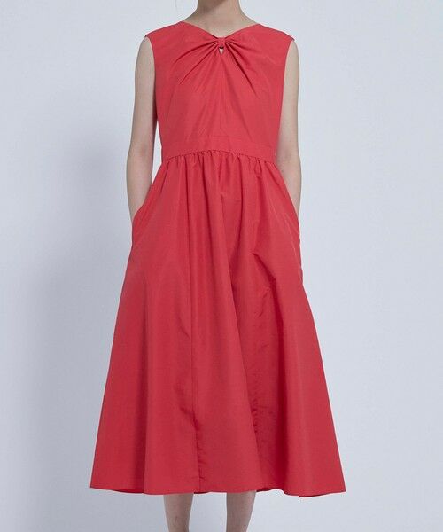 TOCCA / トッカ ロング・マキシ丈ワンピース | 【WEB＆一部店舗限定カラーあり】RIBBON BOND DRESS ドレス（[WEB限定＆一部店舗限定]レッド系）