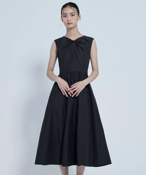 TOCCA / トッカ ロング・マキシ丈ワンピース | 【WEB&一部店舗限定カラーあり】RIBBON BOND DRESS ドレス(ブラック系)