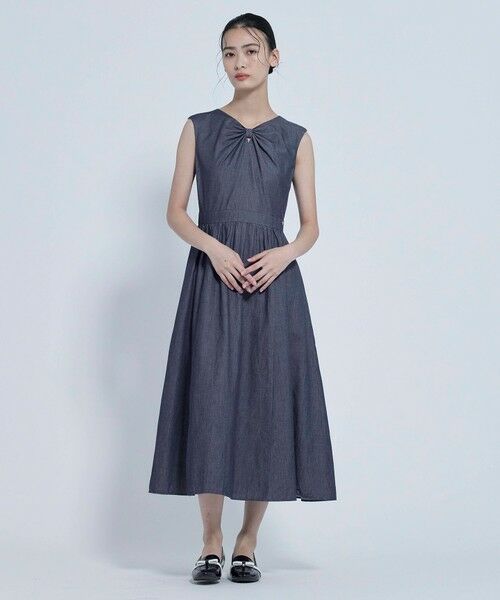 TOCCA / トッカ ロング・マキシ丈ワンピース | 【岡崎紗絵さん着用・WEB&一部店舗限定カラーあり】RIBBON BOND DRESS ドレス | 詳細27