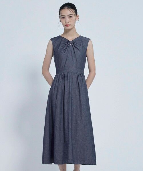 TOCCA / トッカ ロング・マキシ丈ワンピース | 【岡崎紗絵さん着用・WEB&一部店舗限定カラーあり】RIBBON BOND DRESS ドレス | 詳細25