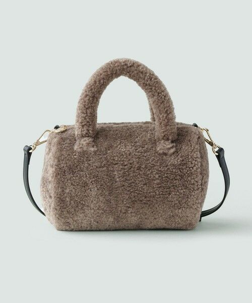 TOCCA / トッカ ショルダーバッグ | CUCCIOLO BOA BAG ファーバッグ（ベージュ系）