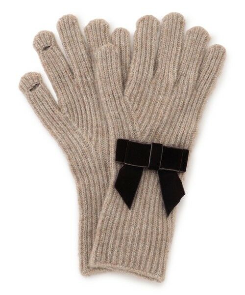 TOCCA / トッカ 手袋 | VELVET RIBBON KNIT GLOVE ニットグローブ | 詳細2