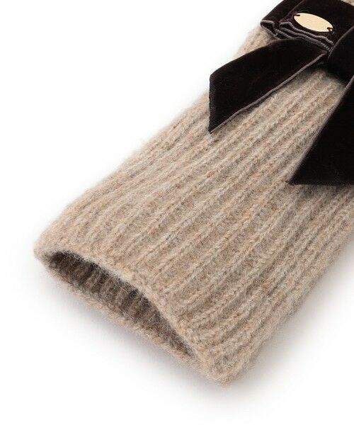 TOCCA / トッカ 手袋 | VELVET RIBBON KNIT GLOVE ニットグローブ | 詳細6