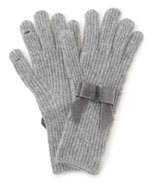 TOCCA / トッカ 手袋 | VELVET RIBBON KNIT GLOVE ニットグローブ | 詳細9