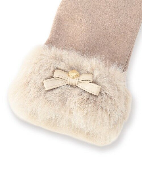 TOCCA / トッカ 手袋 | TRIM FUR SUEDY GLOVE 手袋 | 詳細3