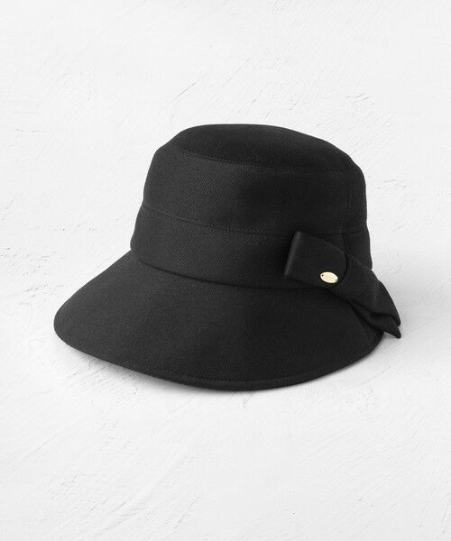 TOCCA / トッカ ハット | SIDE RIBBON WOOLY HAT ハット（ブラック系）
