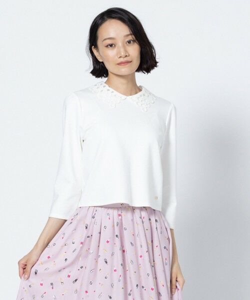 TOCCA / トッカ カットソー | DOT COLLAR TOPS カットソー | 詳細2