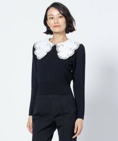 TOCCA / トッカ ニット・セーター | BIG COLLAR DREAM ニット