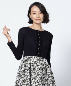 TOCCA / トッカ カーディガン・ボレロ | TUCK FRILL KNIT カーディガン