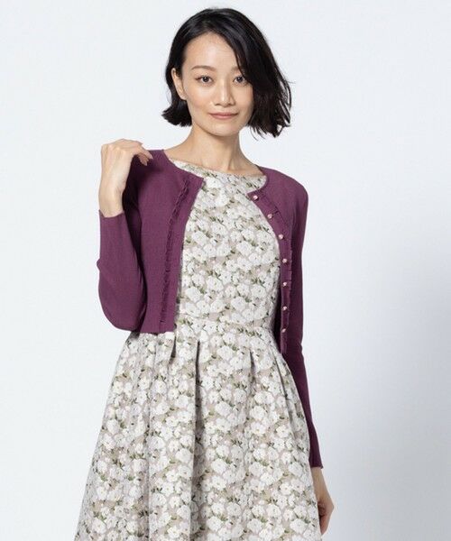 TOCCA / トッカ カーディガン・ボレロ | TUCK FRILL KNIT カーディガン | 詳細7