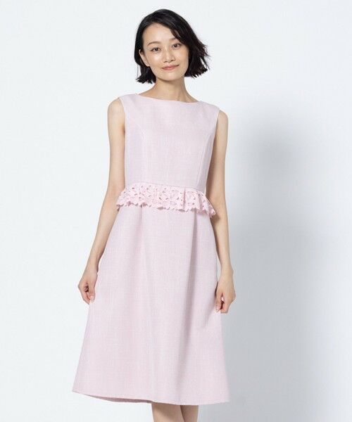 TOCCA / トッカ ロング・マキシ丈ワンピース | CIRRUS LACE ドレス(ピンク系5)