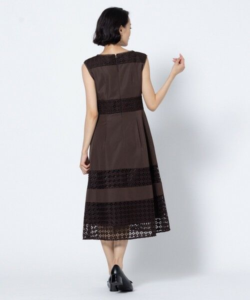 TOCCA / トッカ ロング・マキシ丈ワンピース | SQUARE FLOWER LACE ドレス | 詳細7