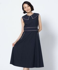 TOCCA / トッカ ロング・マキシ丈ワンピース | LADY IN STRIPE ドレス