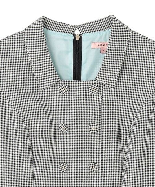 TOCCA / トッカ ロング・マキシ丈ワンピース | CHECK OF MADEMOISELLE ドレス | 詳細6
