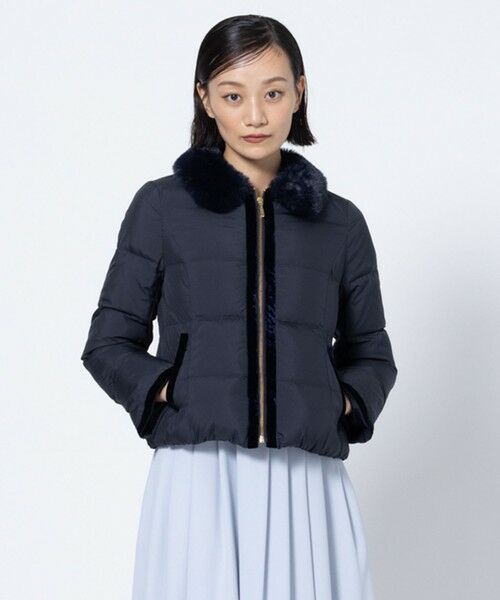 TOCCA / トッカ その他アウター | HEART SHOT ショートダウン(ネイビー系)