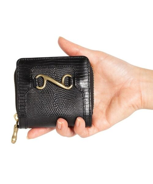 TOFF&LOADSTONE / トフ アンド ロードストーン 財布・コインケース・マネークリップ | メビウス ラウンドジップ フォールデッド ウォレット リザード 二つ折り財布 | 詳細11