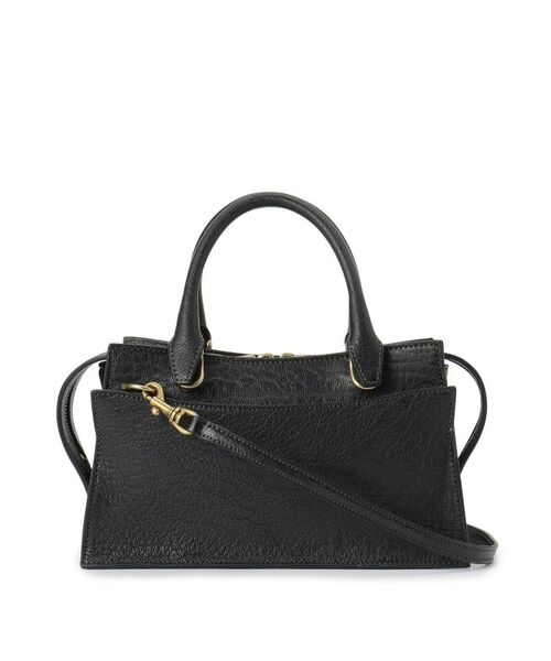 TOFF&LOADSTONE/トフ アンド ロードストーン バディ ハンドバッグ ゴート ブラック(019) 00 TOFF&LOADSTONE/トフ アンド ロードストーン バディ ハンドバッグ ゴート ブラック(019) 00