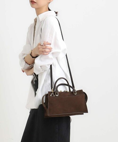 TOFF&LOADSTONE / トフ アンド ロードストーン ハンドバッグ | バディ ハンドバッグ ヌバック | 詳細1