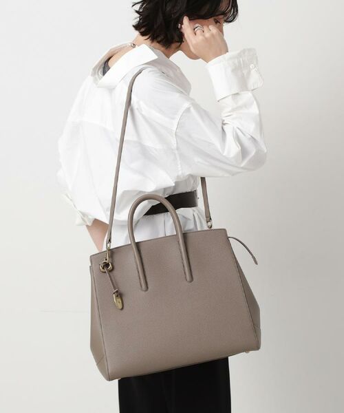 TOFF&LOADSTONE / トフ アンド ロードストーン トートバッグ | ジョリー ライトシュリンク （L） | 詳細3