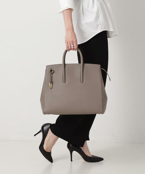 TOFF&LOADSTONE / トフ アンド ロードストーン トートバッグ | ジョリー ライトシュリンク （L） | 詳細4