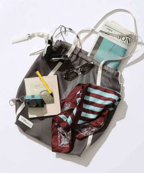 TOFF&LOADSTONE / トフ アンド ロードストーン トートバッグ | Layered mesh Tote （レイヤード メッシュ トート） | 詳細12
