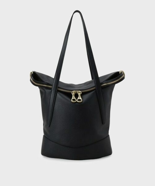 TOFF&LOADSTONE / トフ アンド ロードストーン トートバッグ | Wing tote （ウィング トート）（ブラック(019)）