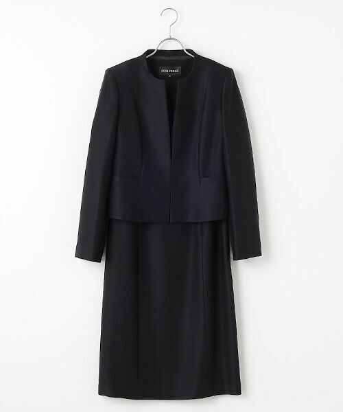 TOKYO　SOIR　フォーマルコート 東京ソワール フォーマル コート ブラック 黒 ショート 喪服