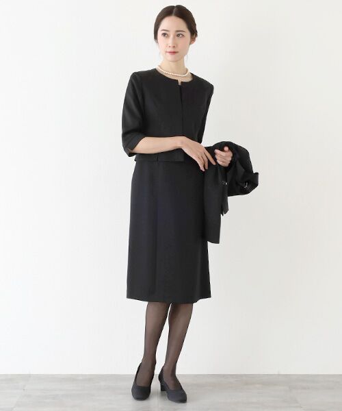 ➕本日最終買い得再々値下げ‼️➕ 東京スタイルブラックフォーマルLLアンサンブル Amazon.co.jp: [東京ソワール] 喪服 ブラックフォーマル ノー