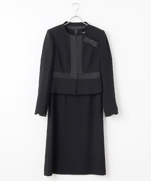 TOKYO SOIR/トウキョウソワール ブラックフォーマル アンサンブル ブラック 13号 TOKYO SOIR/トウキョウソワール ブラックフォーマル アンサンブル ブラック 13号