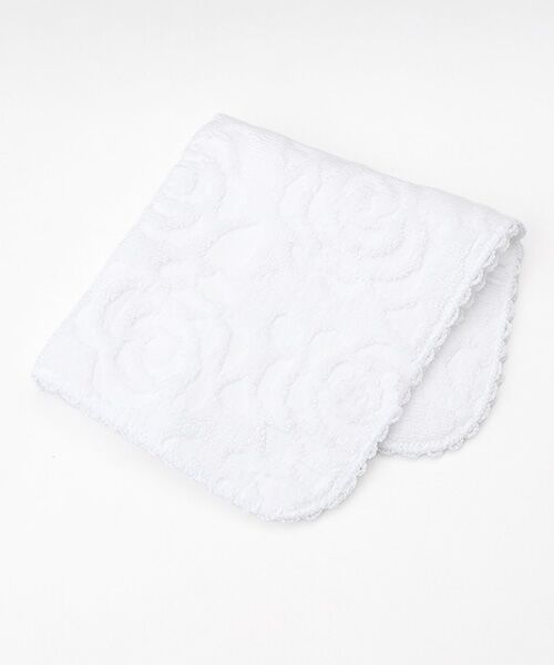 TOKYO SOIR / トウキョウソワール ハンカチ | タオルハンカチ（白）