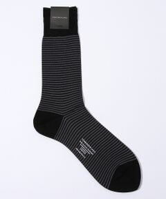 TOMORROWLAND / トゥモローランド ソックス | TOMORROWLAND コットンナイロン ボーダーソックス