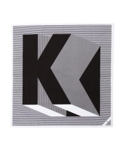 TOMORROWLAND / トゥモローランド ハンカチ | BLUE WORK イニシャル入りコットンハンカチ