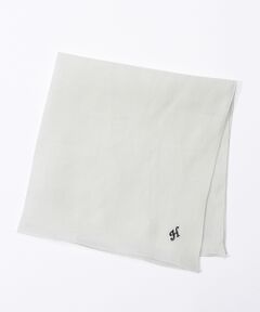 TOMORROWLAND / トゥモローランド ハンカチ | TOMORROWLAND イニシャル入りリネンチーフ
