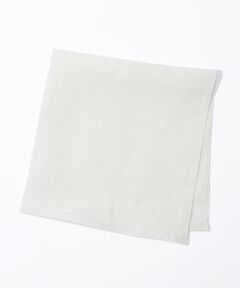 TOMORROWLAND / トゥモローランド ハンカチ | TOMORROWLAND イニシャル入りリネンチーフ