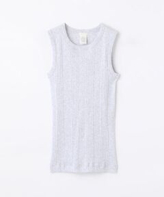 TOMORROWLAND / トゥモローランド カットソー | コットン ノースリーブプルオーバー