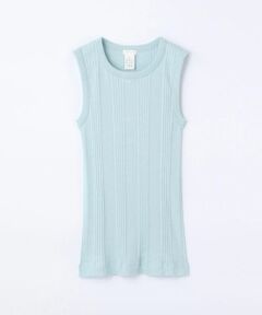 TOMORROWLAND / トゥモローランド カットソー | コットン ノースリーブプルオーバー