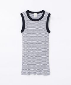 TOMORROWLAND / トゥモローランド カットソー | コットン ノースリーブプルオーバー