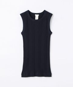 TOMORROWLAND / トゥモローランド カットソー | コットン ノースリーブプルオーバー