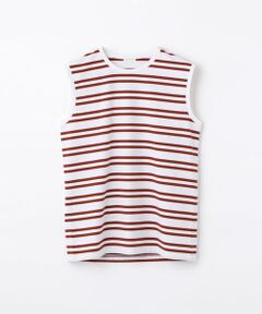 TOMORROWLAND / トゥモローランド カットソー | ファインコットン ノースリーブプルオーバー