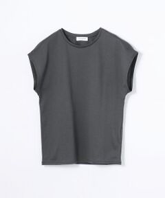 TOMORROWLAND / トゥモローランド カットソー | コットンジャージー フレンチスリーブプルオーバー