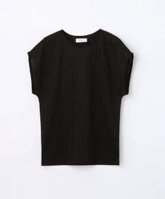 TOMORROWLAND / トゥモローランド カットソー | コットンジャージー フレンチスリーブプルオーバー