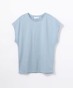 TOMORROWLAND / トゥモローランド カットソー | コットンジャージー フレンチスリーブプルオーバー