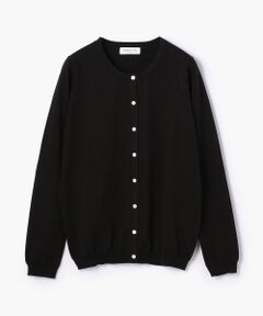 TOMORROWLAND / トゥモローランド カーディガン・ボレロ | ハイツイストコットン クルーネックカーディガン