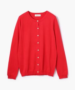 TOMORROWLAND / トゥモローランド カーディガン・ボレロ | ハイツイストコットン クルーネックカーディガン