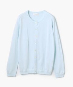 TOMORROWLAND / トゥモローランド カーディガン・ボレロ | ハイツイストコットン クルーネックカーディガン